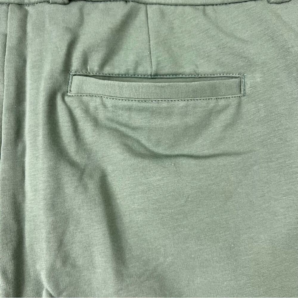 Swet Tailor Shorts The Everyday Chino Jersey Olive Pockets Stretch Golf 29 NEW - Picture 5 of 15